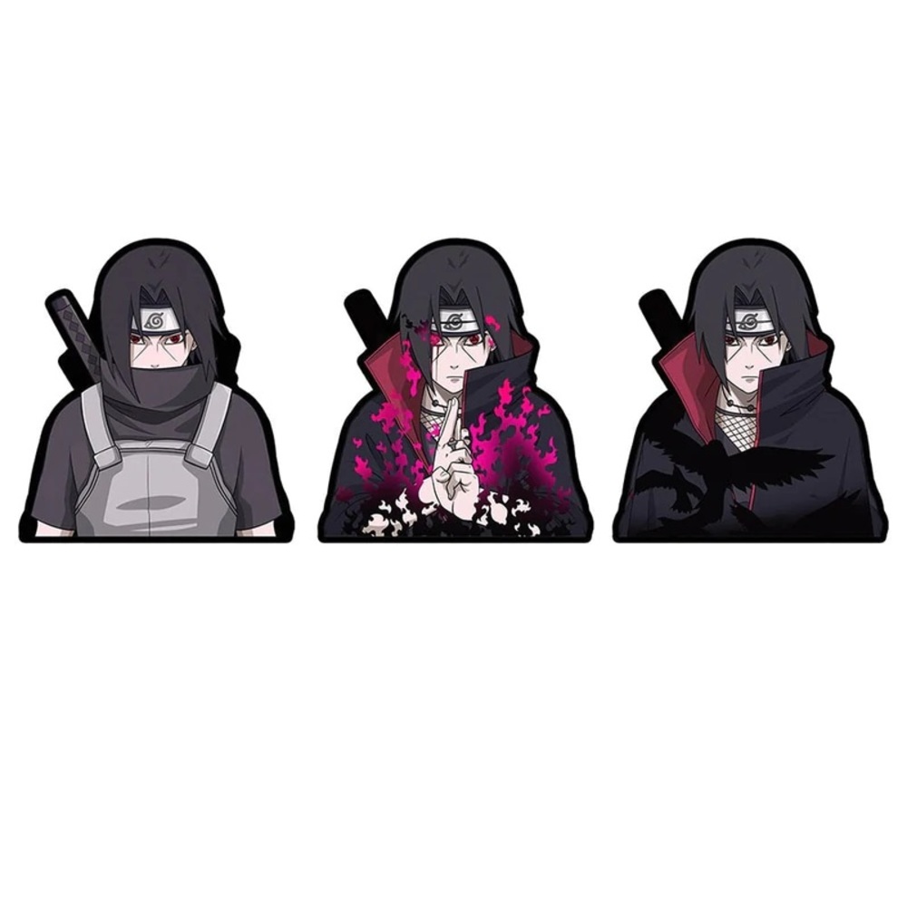 Naruto: Itachi Uchiha Anime/Manga/Cartoon 3D Lenticular Motion Effect Sticker
